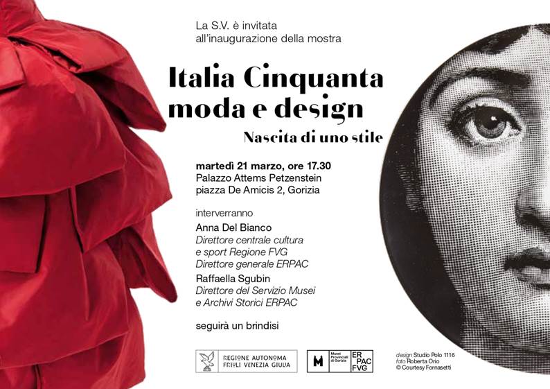 Italia Cinquanta. Moda e design. Nascita di uno stile